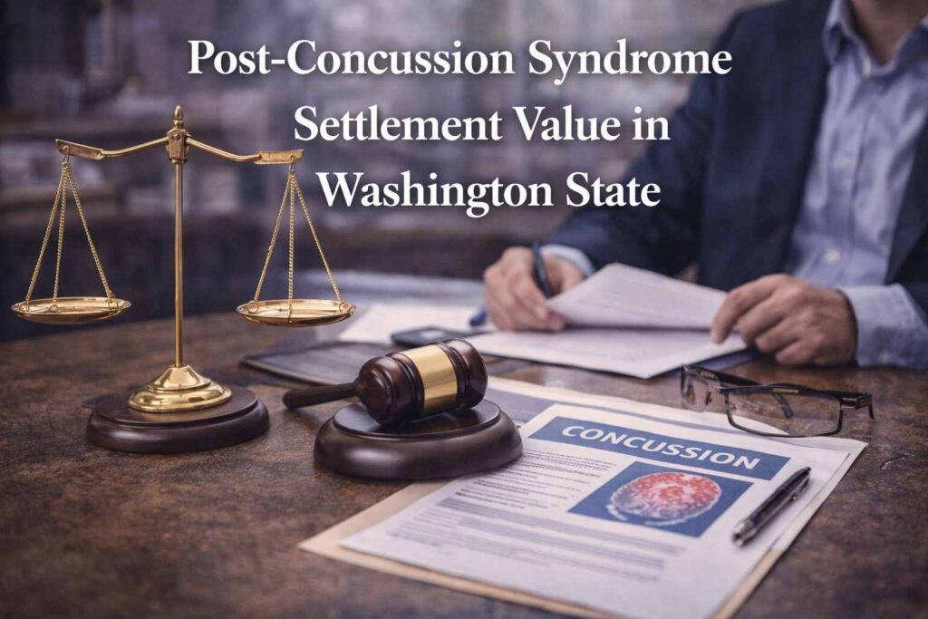 post concussion syndrome settlement value